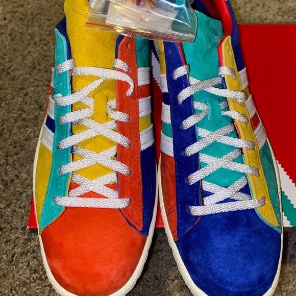 🆕🚹Adidas Campus 80’s “Multi” Sz 10.5,DS - Picture 3 of 10